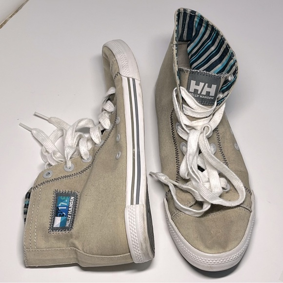 Helly Hansen Size 9 Men’s High Top Sneakers 3’17.8 Brown Lace Up Classic Casual - Picture 1 of 16